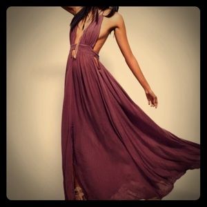 Look Into the Sun Backless Halter Dress